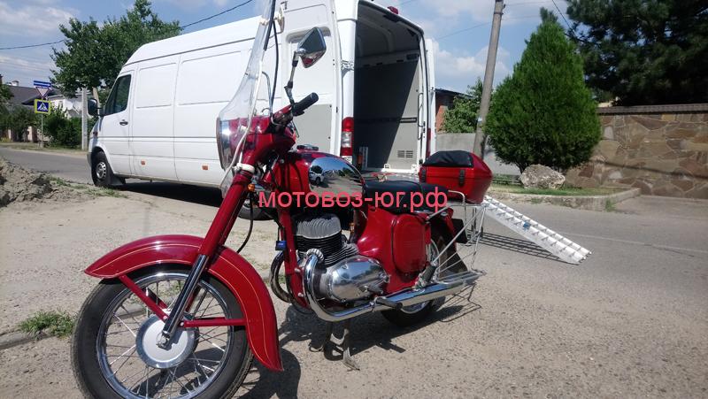 Мотоперевозка, перевозка мотоцикла, мотоэвакуатор - Краснодар | Мотовоз-юг